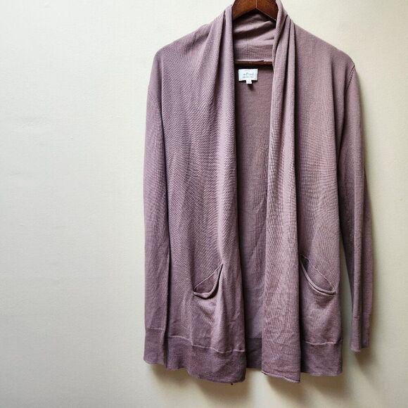Aritzia Wilfred longline open front wool cardigan / S - Picture 1 of 6